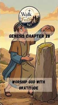 Genesis Chapter 28 | Jacob's Dream at Bethel | The Stairway to Heaven | Bible Shorts