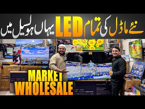 120Hz 4K LED Wholesale Shop in Karachi | All Sizes Smart Android TV | Android TV New Models Price