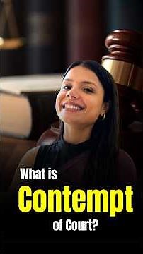 What is content of court? | Criminal and civil contempt