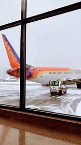 Plane skids out on ice near terminal ✈️ A plane has a close call on an icy runway near the airport terminal. This video is for entertainment purposes only and was created with the assistance of A.I. | Mike's Mayhem