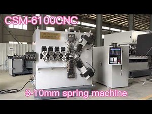 CSM 6100CNC spring Coiling Machine.
