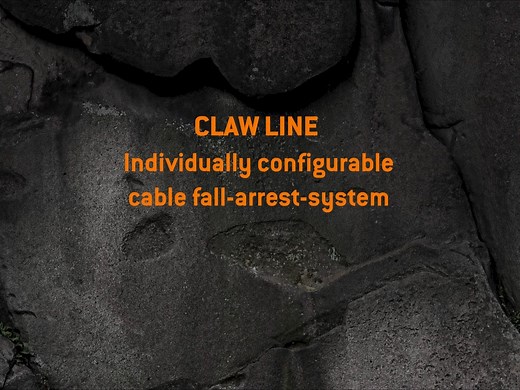 The CLAW LINE is our individually configurable cable fall-arrest system designed for the safe ascent and descent of ladders. Certified under EN 353-1:2014 A1:2017 standard, it offers 9 different upper anchor points and 5 different lower anchor points, which can be combined as required, resulting in a total of 312 different variants for different rope diameters. Made entirely from high-quality stainless steel, it’s corrosion-resistant and can be used in the offshore, nearshore, and onshore sector