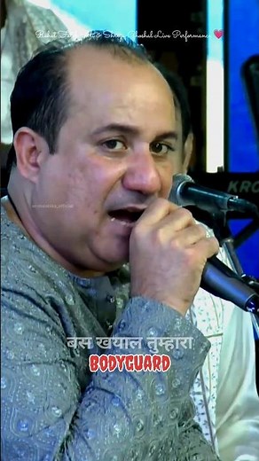 Sara Din Beet Jaye💎🌹 Bodyguard || Rahat Fateh Ali Khan & Shreya Ghoshal Live #shorts #shreyaghoshal