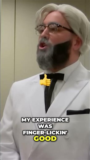 Colonel Sanders' Secret Recipe: A Finger-Lickin' Good Experience! #shorts