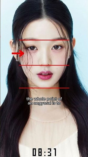 how to draw your aegyosal prettier #shorts