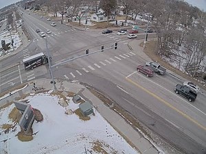 RAW VIDEO: Sinkhole swallows 2 vehicles in Omaha