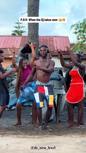 African Happy Dance: When the Dj Takes Over 🤣🔥