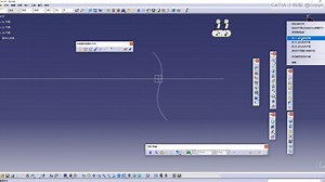 256节 CATIA自由曲面模块3d曲线绘制技巧_哔哩哔哩_bilibili