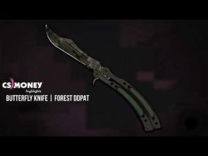 CS:GO | Butterfly - Forest DDPAT