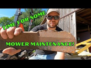 HOW TO SERVICE A 4' KING KUTTER BRUSH MOWER