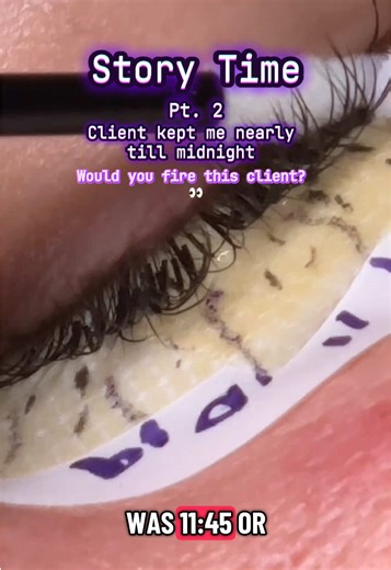 Challenging Lash Appointment: A Storytime Experience