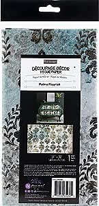 Re-Design Tissue Paper REDESGN FLO, Patina Flourish