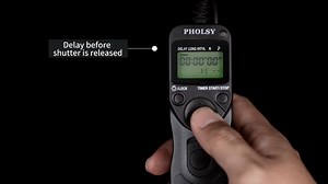 PHOLSY Timer Camera Remote Control Cable with Intervalometer