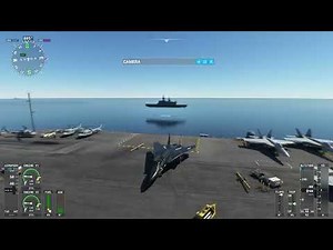 F-14 Aircraft Carrier Landing and Takeoff (MSFS)