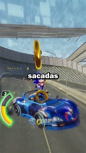 Pixelated Classic Sonic in Sonic Racing Crossworlds #sonic #sonicthehedgehog