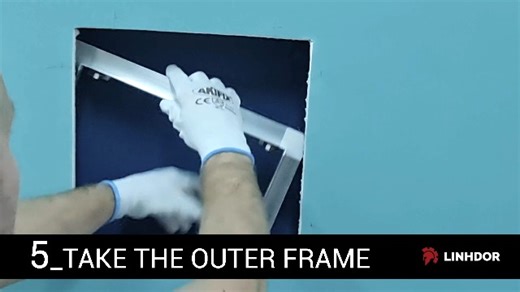 Watch Installation Video of RGB 4014 Touch Latch Tile Access Door on Amazon Live