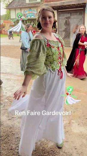 Renaissance Faire Gardevoir #cosplay #renfair #gardevoir #pokemoncosplay #gardevoircosplay