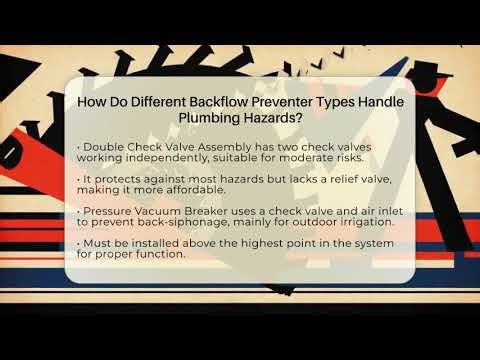 How Do Different Backflow Preventer Types Handle Plumbing Hazards? - Plumbing DIY Daily