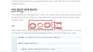 비교와 Boolean - 생활코딩