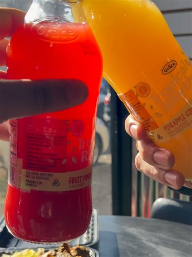 JAMAICA IN A BOX A COLD BOTTLE ON THE SIDE. 🇯🇲🍛🥤 A loaded plate with rice & peas, sweet plantain, and rich gravy — plus those classic Tropical Rhythms drinks to wash it down. Big flavor, big portions, and a meal that feels like you got hooked up. 😋🔥 Pull up and grab your plate drink combo today. 📍 Mackariba Kitchen — 1080B Springfield Ave, Irvington, NJ 07111 #MackaribaKitchen #IrvingtonNJ #JamaicanFood #CaribbeanEats #NJFoodie