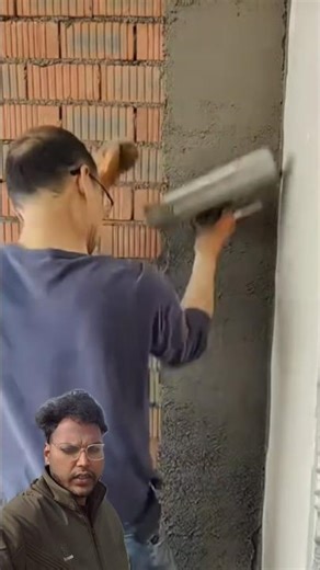 Hand-Powered Wall Plastering Tool Used in China