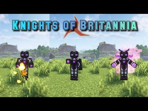 Minecraft Knights of Britannia Modu #minecraft #gaming #mods #games #viral