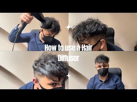 How to Use a Hair Diffuser the EASY Way