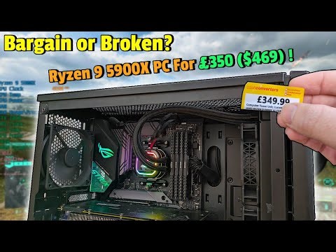 I Bought a Cheap Ryzen 9 5900X Gaming PC in 2025!