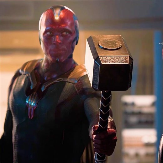 “VISION LEVANTA A MJOLNIR” | Avengers: Age Of Ultron | #shorts #movie