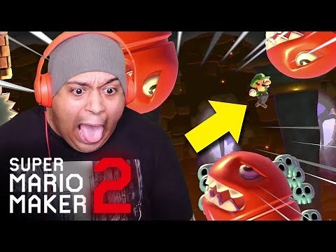 MY STRESS LEVEL IS AT AN ALL TIME HIGH!! [SUPER MARIO MAKER 2] [#34]