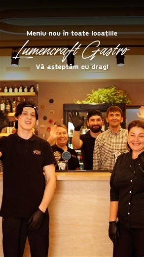 41 reactions | Noile creații din meniul Lumencraft Gastro sunt...