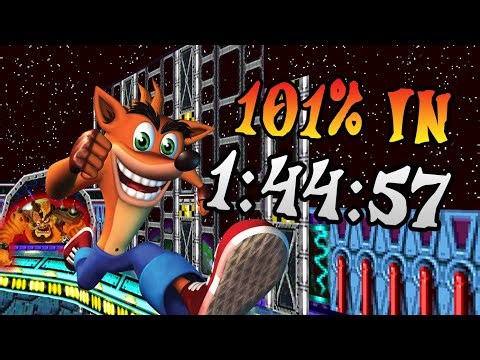 Crash Bandicoot XS [GBA] - 101% Speed Run in 1:44:57