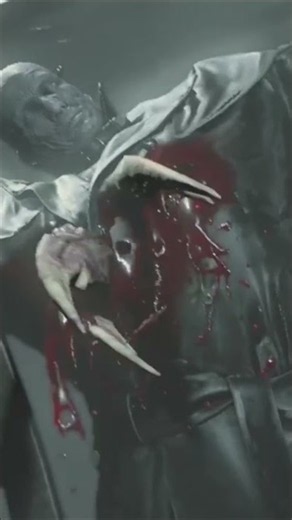 Resident Evil 2 Remake – Mr. X Death Scene | Tyrant vs William Birkin