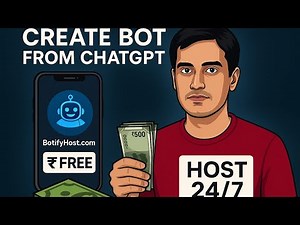How to Create a Free ChatGPT Bot & Host 24/7 Using BotifyHost | Earn Money Online