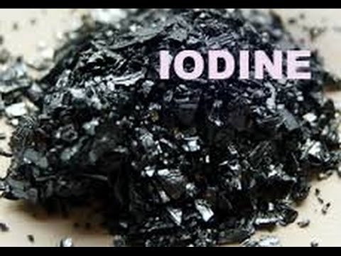 Extracting iodine crystal from tincture of iodine | How to make iodine | ELEMENT EXTRACTION SERIES