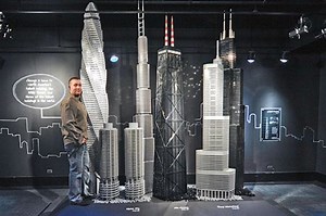 LEGO architect recreates famous buildings