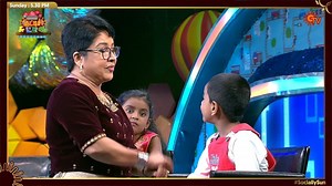 கோவை சரளாவுக்கே Tough கொடுப்பான் போலையே🤣 #குட்டிச்சுட்டீஸ், உங்கள் #சன்டிவி-யில் நாளை மாலை 5.30 மணிக்கு காணத்தவறாதீர்கள்..! #SunTV #SociallySun #KuttyChutties #Audition #KuttyChuttiesAudition #KuttyChuttiesOnSunTV #KovaiSarala | Sun TV