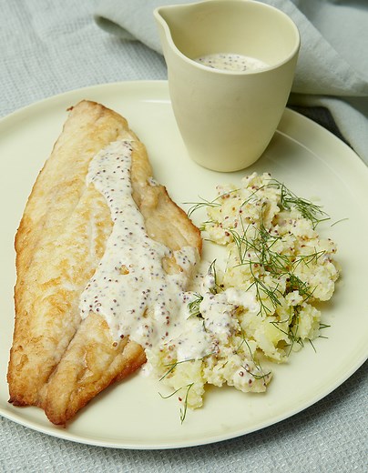 Filets de dorade à la moutarde pour 4 personnes - Recettes - Elle à Table