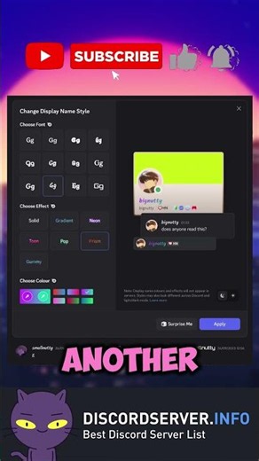 Discord adds 3 new fonts and a Display Name effect #discordapp #discordguide #discord #discordtips