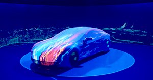 Cool projection mapping system on a Tesla Model S [Video]