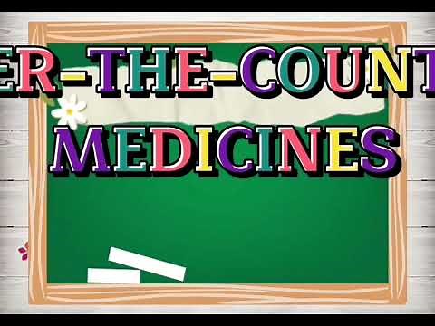 GRADE 6 HEALTH Over-the-Counter and Prescription Medicine