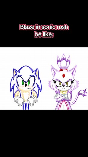 Blaze in Sonic Rush: A Fun Animation