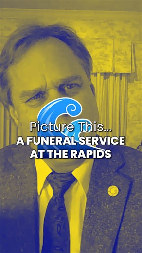 🚣‍♂️ Join us as we envision navigating the waters, celebrating life amidst the rush of the rapids. Watch the video to see how we could honor your loved one with an unforgettable tribute. #FuneralAtTheRapids #CelebrateLife 🌊 | Pray Funeral Home, Inc.