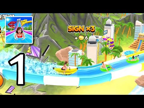 Uphill Rush Water Park Racing - Gameplay Walkthrough Part 1 (iOS, Android)
