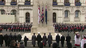 不列颠联合王国追思日/皇室参加白厅追思祭奠官方视频