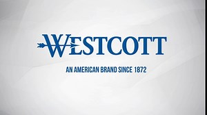 Westcott 4" Embroidery Scissors with Curved Titanium-Bonded Blades for Flush Trimming, Crafting, Sewing & More (White/Gray)