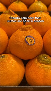 Have you tried Sumo Citrus yet? They’re here for a limited time—grab them while you can! 🍊 Shop now: https://bit.ly/49f0pHI | Lunds & Byerlys