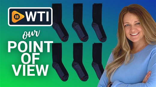 Watch Our Point of View on Hanes Men's Max Cushion Crew Socks on Amazon Live