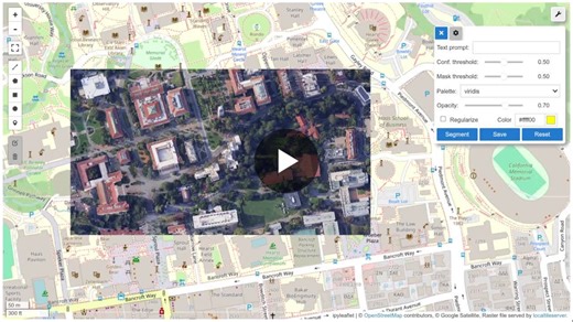 SamGeo v0.14.0: Interactive Segmentation for Remote Sensing Imagery | Qiusheng Wu posted on the topic | LinkedIn