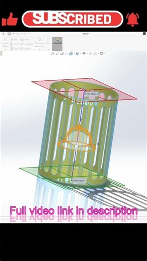 Amazing Spiral Pen Stand Design in SOLIDWORKS | Full Modeling Tutorial #solidworks #cadtutorial